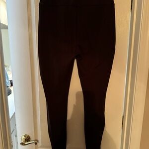 Cabi brown knit zipper legging. New from Fall 2023. Size Medium.